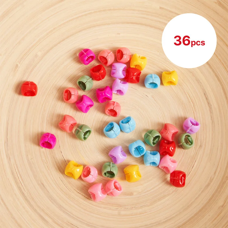 RED by KISS Kids Mini Heart Claw Clip 36pcs #PN25