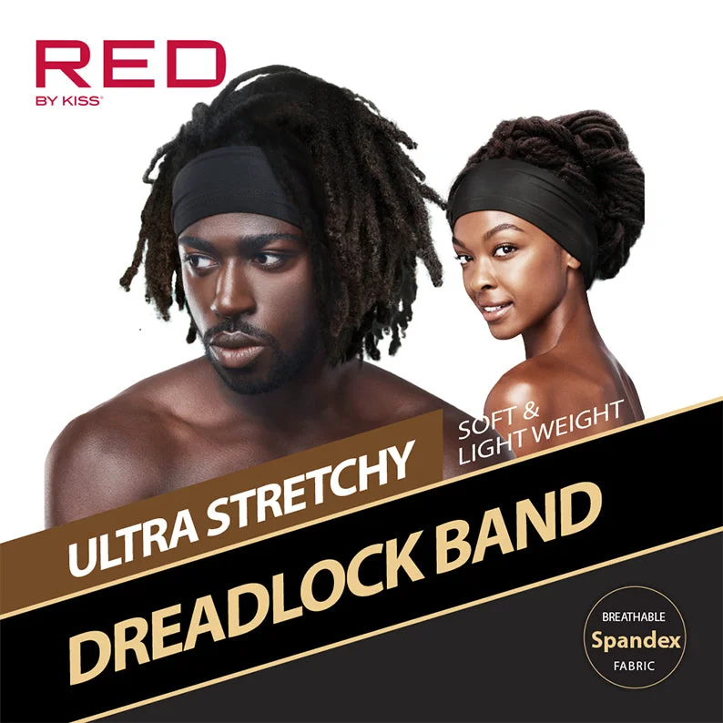 RED by KISS Ultra Stretchy Dreadlock Band [BLACK] #HD107