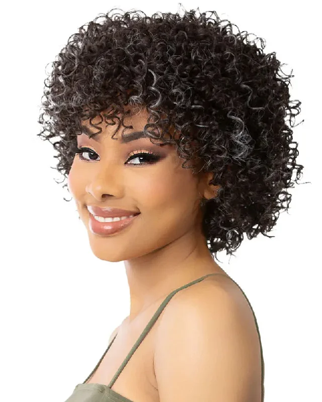 Synthetic wigs with wild curls-Renita | Synthetic Wig by It's a Wig