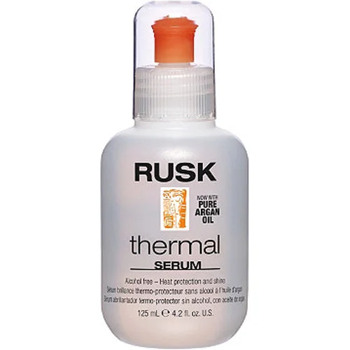 Natural hair care for hair sturdiness-Rusk Thermal Serum With Argan Oil 4.2 oz