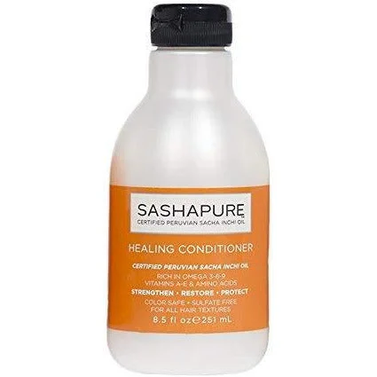 Hair care tips for hair refinement-Sashapure Healing Conditioner 8.5Oz