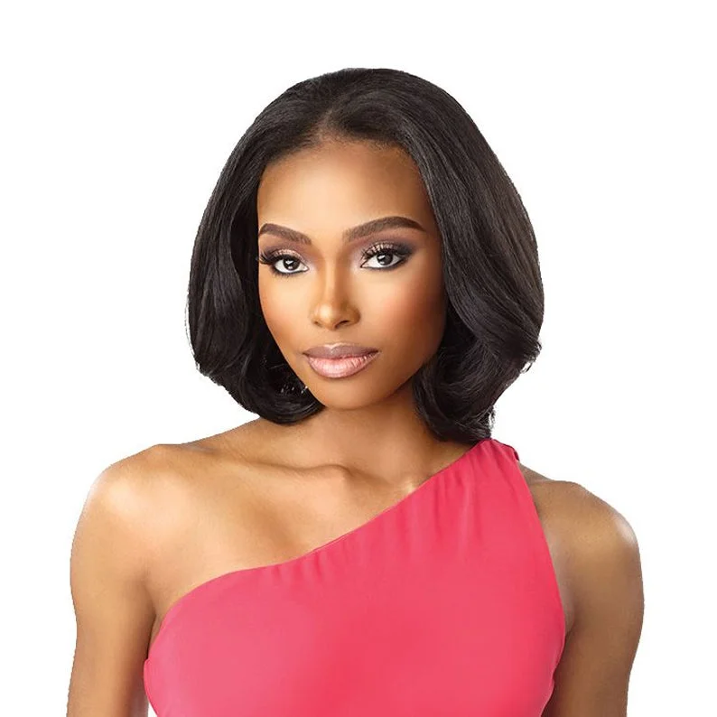 Synthetic wigs for hot sales-SENSATIONNEL Instant Weave Synthetic Drawstring Cap Half Wig - IWD 11