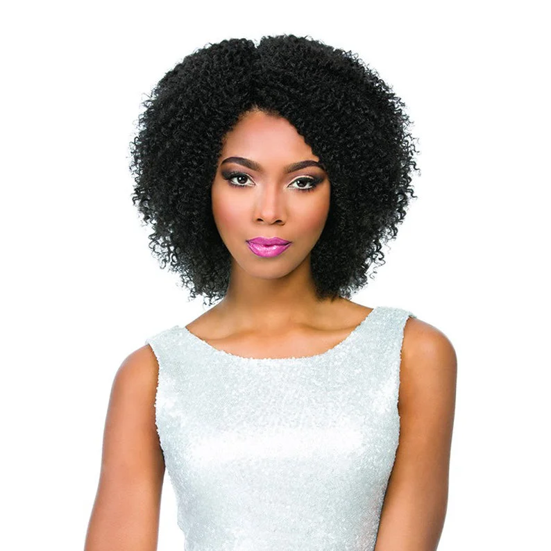 Synthetic wigs with mild curls-SENSATIONNEL Synthetic Instant Fashion Full Cap Wig - LATOYA