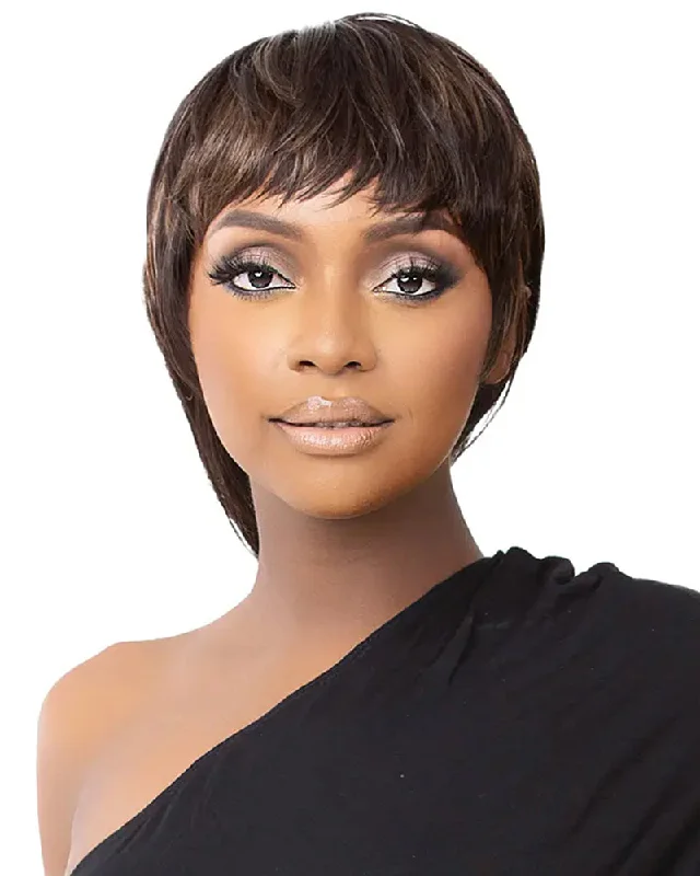 Synthetic wigs with pond blue-Shag 1 | Synthetic Wig by It's a Wig