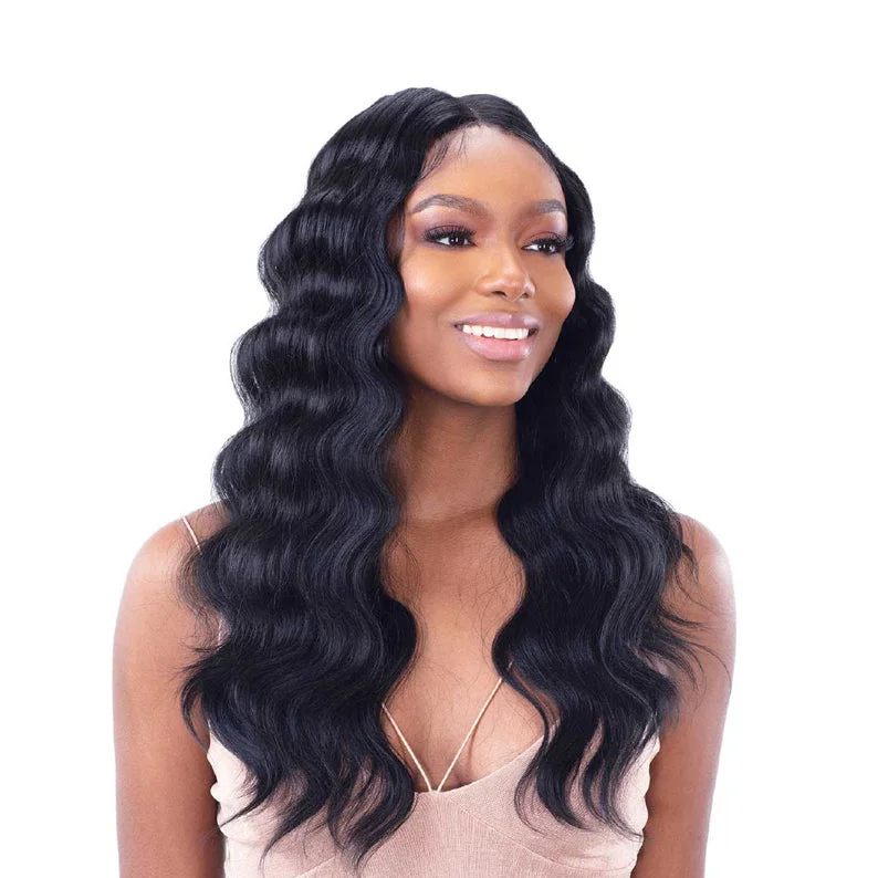 Synthetic wigs for crisp vibe-SHAKE N GO Freetress Equal Synthetic Hair Lace Front Wig LFW 006 LITE