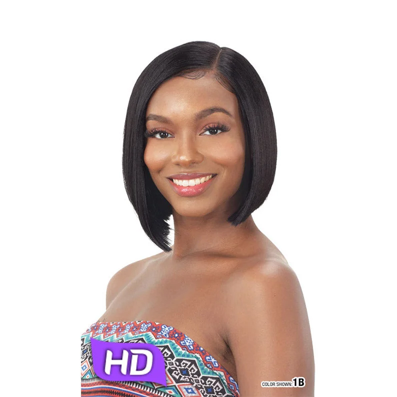 Synthetic wigs for pure vibe-SHAKE N GO Freetress Equal Synthetic LEVEL UP HD Lace Front Wig TALISA