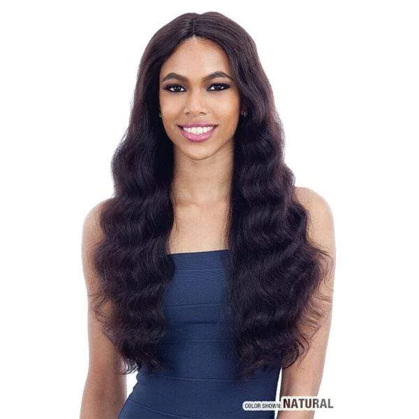 real person hair ring acrylic band-Shake-N-Go Naked 100% Human Hair Freedom Lace Part Wig - NATURAL 701