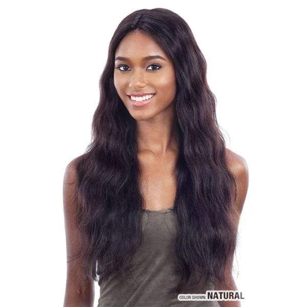 real person hair ring silicone edge-Shake-N-Go Naked 100% Human Hair Freedom Lace Part Wig - NATURAL 702