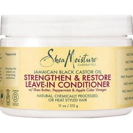 Best hair care for scalp potency-Shea Moisture Jamaican Black Castor Oil Leave-In Conditioner 11 Oz