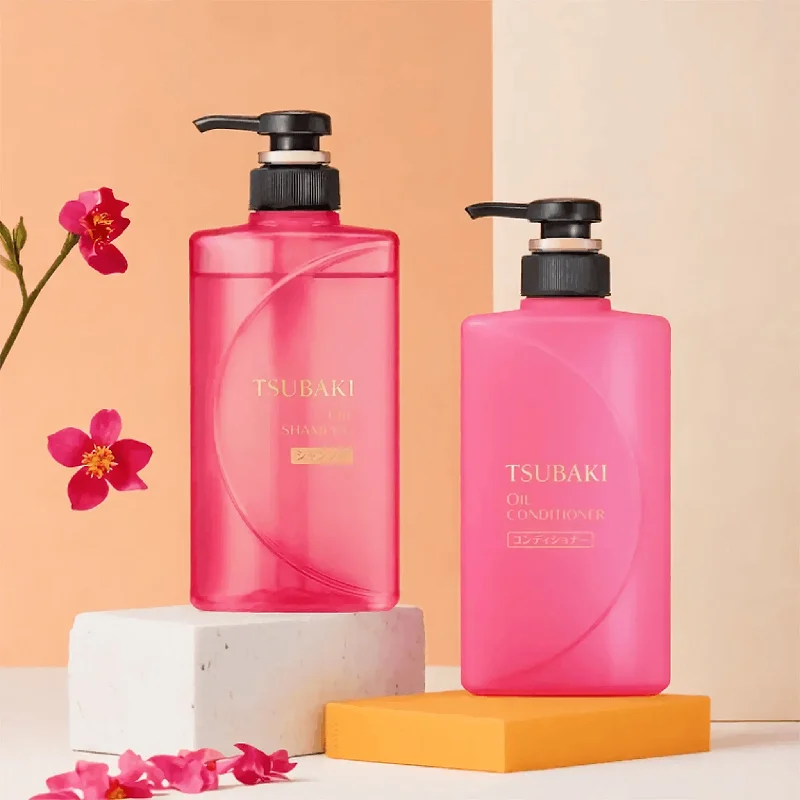 Shiseido Tsubaki Oil Shampoo & Conditioner Limited Edition Set