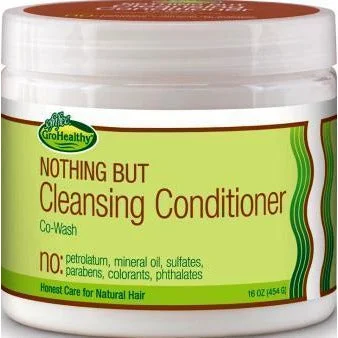 Hair care tips for hair sturdiness-Sofn'free Gro Healthy Nothing But Cleansing Conditioner, 16 Ounce