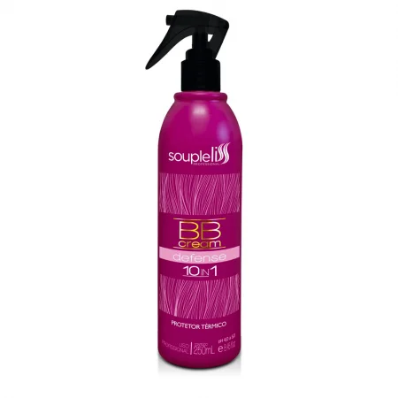 Curl fix lotion-Defense BB Cream 10 in 1 Thermal Protect Finisher Treatment 250ml - Souple Liss