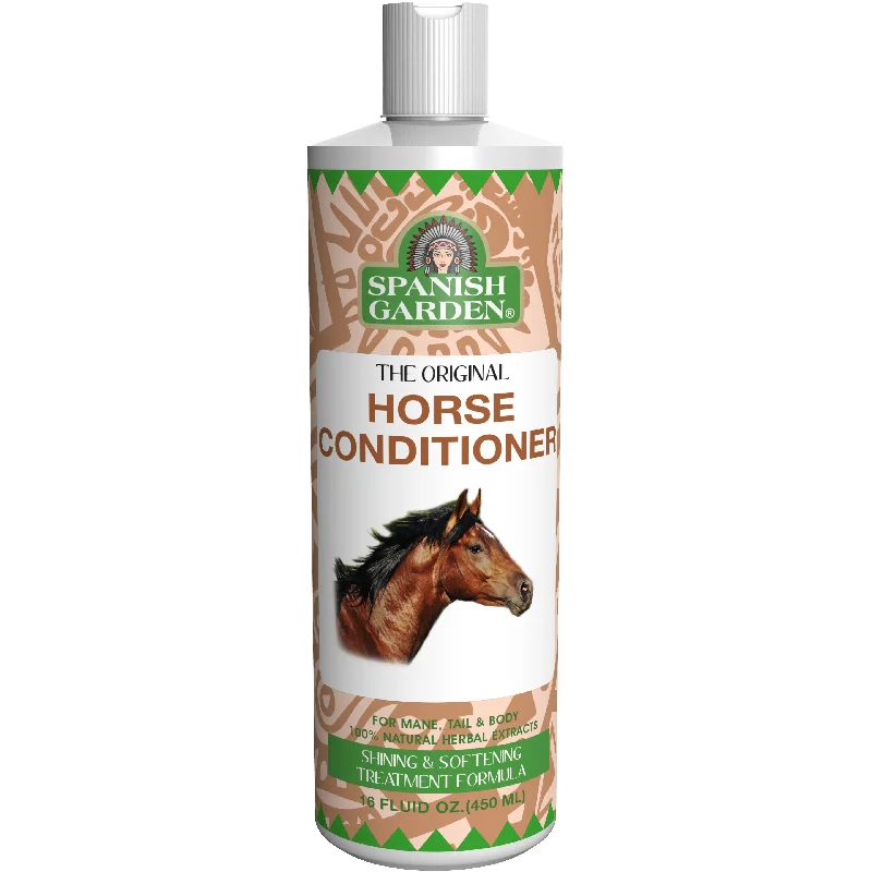 Natural hair care for hair potency-Spanish Garden Original Horse Conditioner - 16 Oz