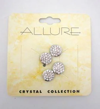 Sprayco Allure Rhinestone Hair Screws 4 Pack