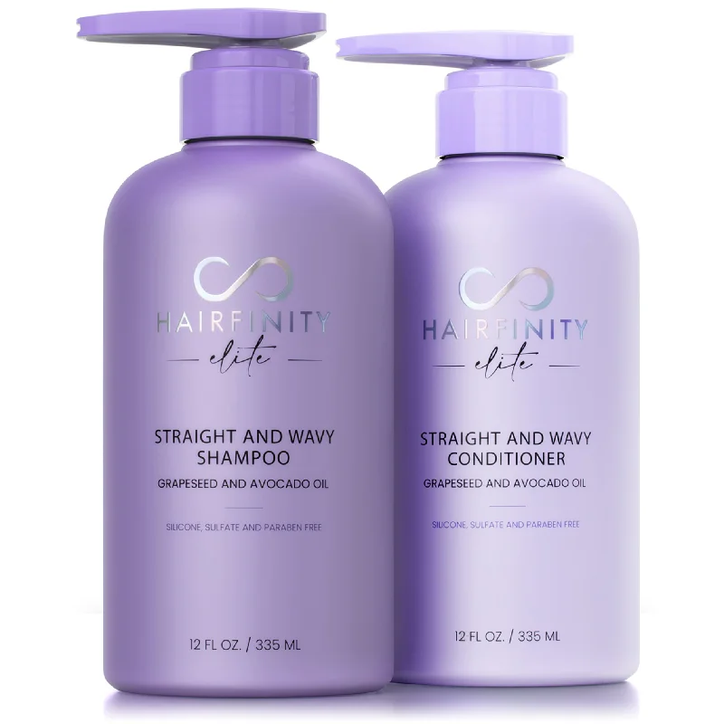 Straight and Wavy Shampoo and Conditioner