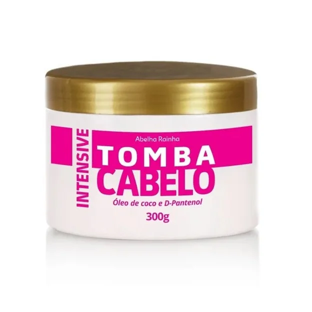 Tomba Cabelo D-Panthenol Coconut Oil Moisturizing Mask 300g - Abelha Rainha